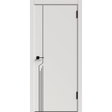 Дверь межкомнатная Дубрава Сибирь Lines LI 2 Платина, глухое полотно Дверь межкомнатная Дубрава Сибирь Lines LI 2 Платина, глухое полотно